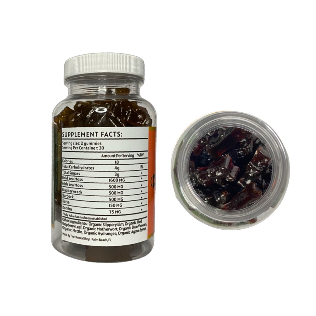 Brain Boost Mineral Sea Moss Gummies