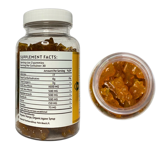 Mango Mineral Sea Moss Gummies
