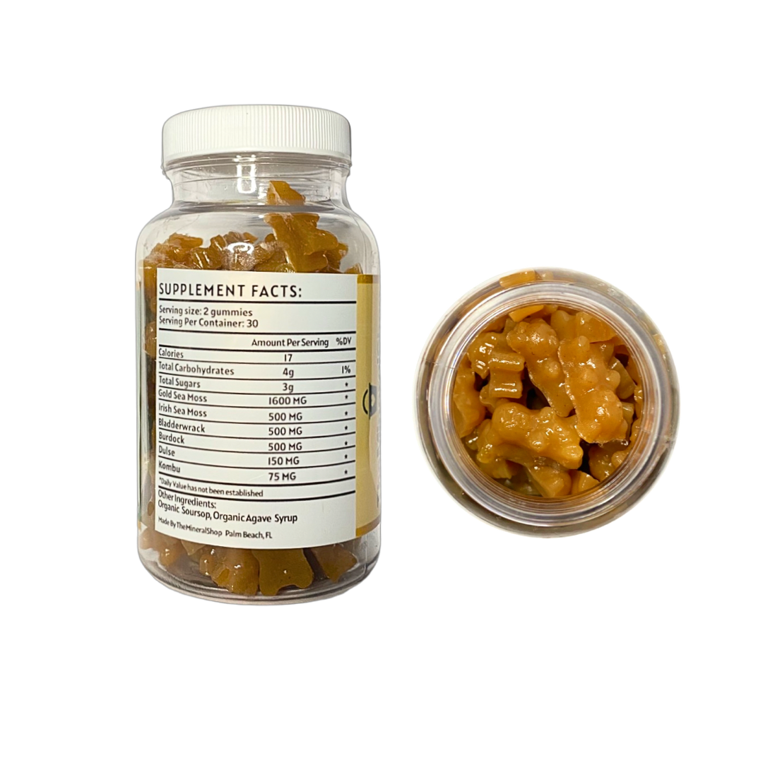 Soursop Mineral Sea Moss Gummies