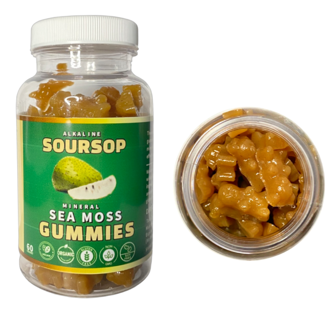 Soursop Mineral Sea Moss Gummies